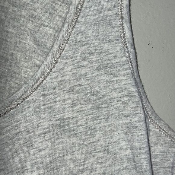 Talbots gray tank top with silver detail size small - Picture 3 of 6